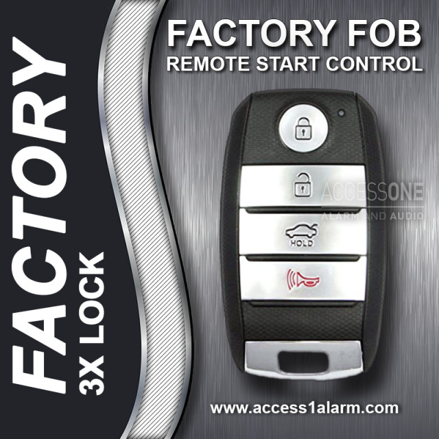 KIA Basic Factory Key Fob Remote Start System